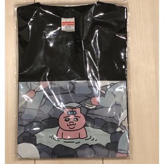 【新品】おぱんちゅうさぎ×極楽湯コラボ Tシャツ