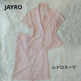 JAYRO ジャイロ　半袖テーラードジャケットスーツ　バブリースーツ　Mサイズ