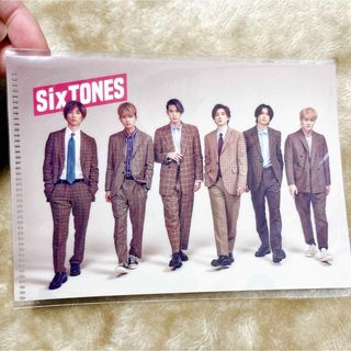 SixTONES クリアファイル 写真 田中樹 ジェシー 森本慎太郎 髙地優吾 (アイドルグッズ)