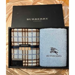 バーバリー(BURBERRY)のバーバリーフェイスタオル2枚(タオル/バス用品)