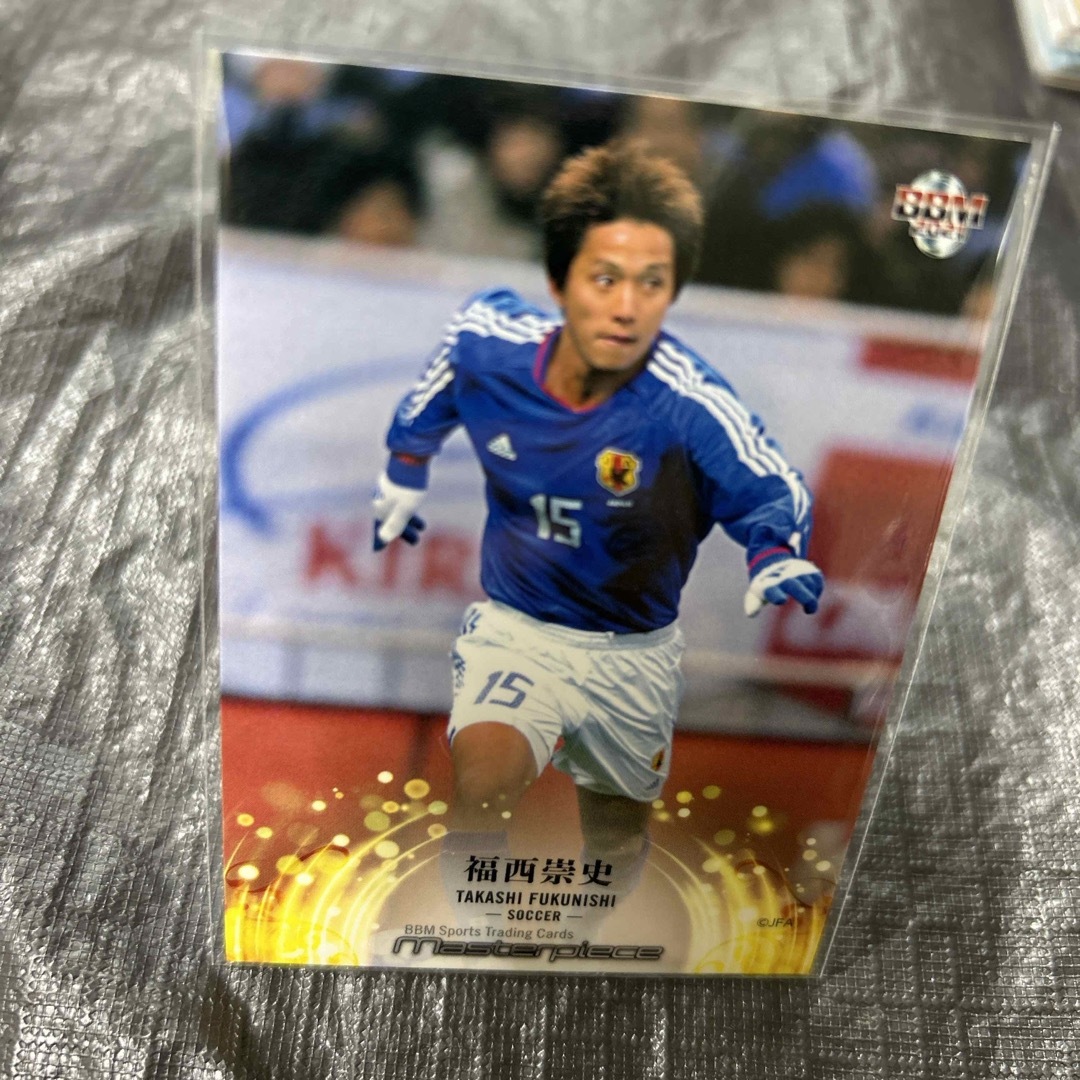 BBM 2021 Master Piece 福西崇史　日本代表サッカー　 エンタメ/ホビーのトレーディングカード(シングルカード)の商品写真