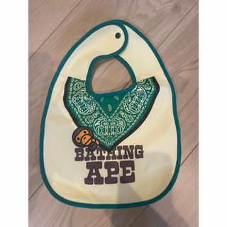 BAPE KIDS - 美品baby milo bathing ape スタイ