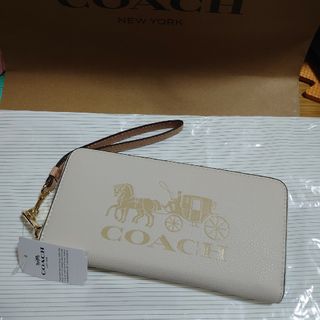 コーチ(COACH)のCOACH　長財布　新品　未使用　馬車(財布)