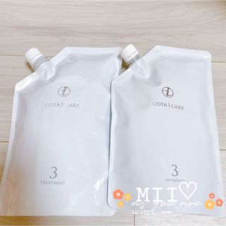 コタアイケア(COTA I CARE)のコタ アイケア シャンプートリートメント 3 詰め替え用 750ml(シャンプー)