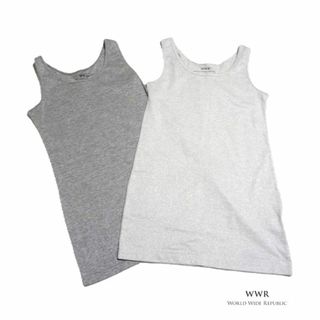 ◆WWR/ワールドワイドリパブリック◆2(M)美品♪ラメ入タンクトップ2枚セット(タンクトップ)