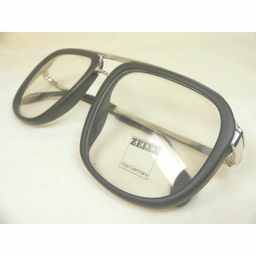 ZEISS(カールツァイス)のZEISS ヴィンテージ 眼鏡 フレーム レンズ回りセル 西ドイツ製 ツァイス メンズのファッション小物(サングラス/メガネ)の商品写真