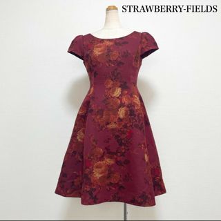 ストロベリーフィールズ(STRAWBERRY-FIELDS)のSTRAWBERRY-FIELDSストロベリーフィールズひざ丈ワンピース(ひざ丈ワンピース)