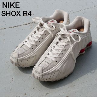 ナイキ(NIKE)のNike Shox R4 "Neymar White" US9.5(スニーカー)