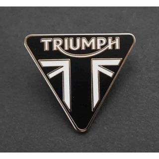 《黒紺TP英国旗》大人デザイン□新品『TRIUMPHトライアンフ》金属ピンバッジ