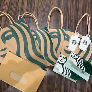 スターバックスコーヒー(Starbucks Coffee)のスターバックス　スタバ　ショッパー　紙袋(ショップ袋)