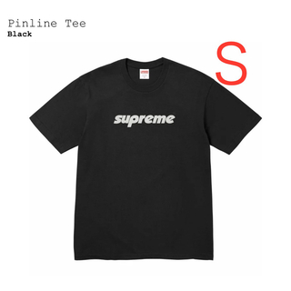 シュプリーム(Supreme)のSupreme Pinline Tee BLACK S(Tシャツ/カットソー(半袖/袖なし))