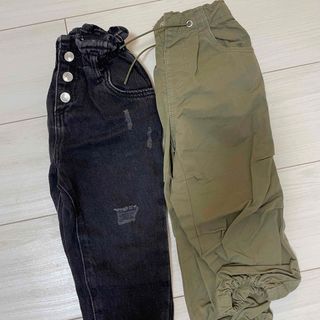 ザラキッズ(ZARA KIDS)のZARAKIDS パンツ2本セット(パンツ/スパッツ)