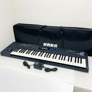 コルグ(KORG)のケース付 KORG 61鍵盤 シンセサイザー N5  SYNTHESIZER(キーボード/シンセサイザー)