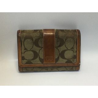 コーチ(COACH)のcoach コーチ　折り財布　小銭入れ付(財布)