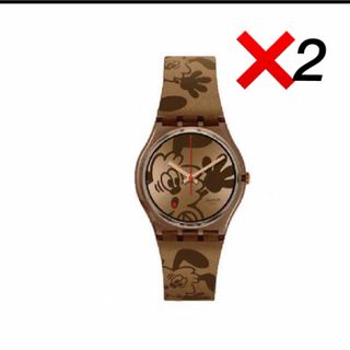 ヒューマンメイド(HUMAN MADE)のVerdy x Swatch Vick Bronze 新品　don'tcry(腕時計(アナログ))