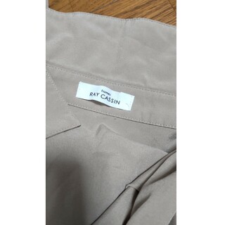 RayCassin - レイ・Cassin　シャツ　ジャケット　ウエスト絞り　フリーサイズ　半袖