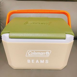 ビームス(BEAMS)のColeman×BEAMS 別注 テイク6 クーラーボックス　ベージュ　オリーブ(その他)