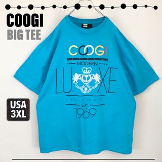 クージー(COOGI)のCOOGI クージー★ビッグロゴプリント★ビッグTシャツ★USAメンズ3XL(Tシャツ/カットソー(半袖/袖なし))