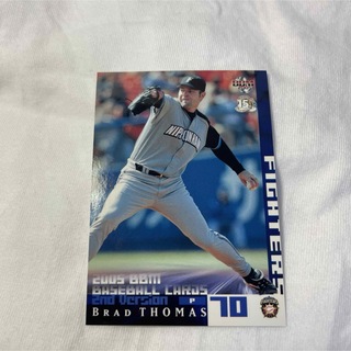 【送料無料♪】トーマス 投手 北海道日本ハムファイターズ BBMカード(シングルカード)