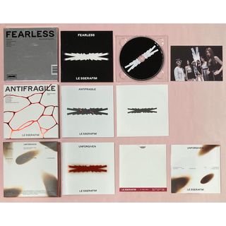 ルセラフィム(LE SSERAFIM)のウンチェ FEARLESS ANTIFRAGILE UNFORGIVEN(アイドルグッズ)