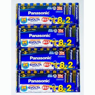 Panasonic - 【新品】Panasonic エボルタ　40本　単3アルカリ乾電池　8+2