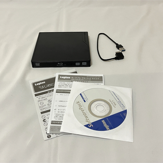 ロジクール(Logicool)のロジテック Blu-ray プレイヤー LBD-PMJ6U3VBK(PC周辺機器)