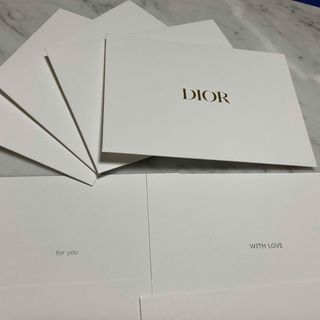 ディオール(Dior)のディオール　メッセージカードと巾着セット　(ノベルティグッズ)