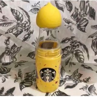 スターバックスコーヒー(Starbucks Coffee)のスターバックス　サニーボトル  500ml レモン　キャップ(タンブラー)