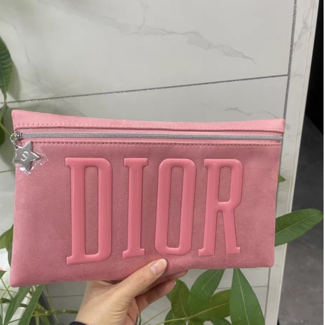 新品未使用】Dior きたし ディオール ノベルティポーチ ピンク 新品未使用】Dior きたし ディオール ノベルティポーチ ピンク
