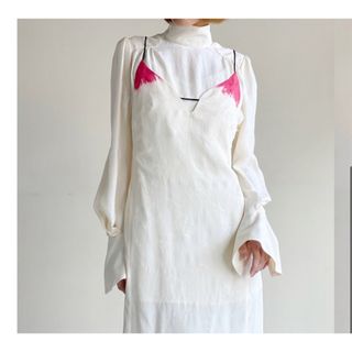 マメ(mame)のマメクロゴウチ Crane Pattern Jacquard Shirt(シャツ/ブラウス(長袖/七分))