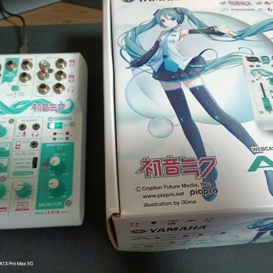YAMAHA AG03 初音ミク 限定モデル (初音ミクとコラボしたYAMAHA YAMAHA AG03 初音ミク 限定モデル (初音ミクとコラボしたYAMAHA