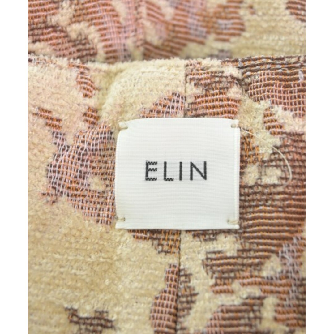 ELIN(エリン)のELIN エリン パンツ（その他） 36(S位) ベージュx茶x紫等(花柄) 【古着】【中古】 レディースのパンツ(その他)の商品写真