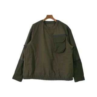 サカイ(sacai)のsacai サカイ カジュアルシャツ 3(L位) 緑 【古着】【中古】(シャツ)