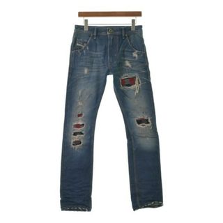 ディーゼル(DIESEL)のDIESEL ディーゼル デニムパンツ 27(XS位) インディゴ(デニム) 【古着】【中古】(デニム/ジーンズ)