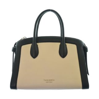 kate spade new york バッグ（その他） - ベージュx黒x茶 【古着】【中古】