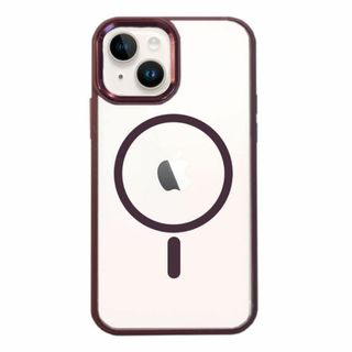 【サイズ:iPhone14_色:レッド】【Red】 MagSafe対応 iPho(その他)