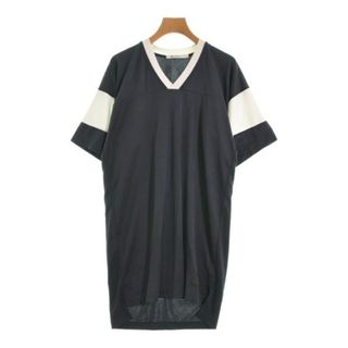 ティーバイアレキサンダーワン(T by Alexander Wang)のT by ALEXANDER WANG ワンピース XS 紺x白 【古着】【中古】(ひざ丈ワンピース)