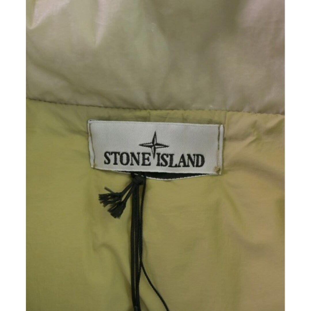 STONE ISLAND(ストーンアイランド)のSTONE ISLAND ダウンジャケット/ダウンベスト XL カーキ 【古着】【中古】 メンズのジャケット/アウター(ダウンジャケット)の商品写真