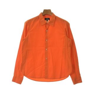 A.P.C. アーペーセー カジュアルシャツ 40(L位) オレンジ 【古着】【中古】(シャツ)