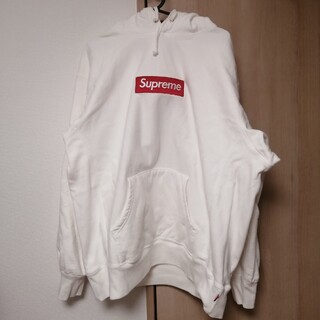 シュプリーム(Supreme)のsupreme box logo fooded sweatshirt(パーカー)