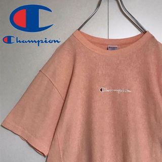 チャンピオン(Champion)の【REVERSE WEAVE】チャンピオン　ロゴ入りTシャツ　美品A1102(Tシャツ/カットソー(半袖/袖なし))