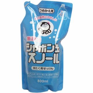 シャボン玉石けん スノール 詰め替え用 800ml 【6個セット】(洗剤/柔軟剤)