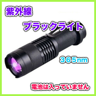ブラックライト 釣り コンパクト ペン型 UV ledライト 軽量 紫外線(ライト/ランタン)