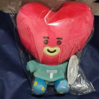 ビーティーイシビル(BT21)のtata ぬいぐるみ bt21 v ハッピーバッグ おうちver テテ bts(キャラクターグッズ)