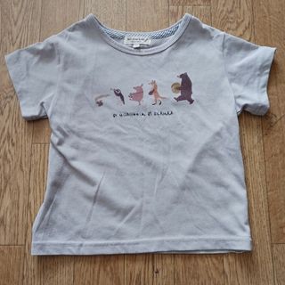 110cm  アニマル半袖Tシャツ(Tシャツ/カットソー)