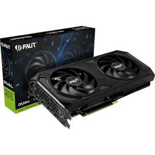 【ほぼ新品】Palit GeForce RTX4070 Dual 12GB(PCパーツ)