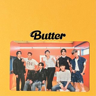 ボウダンショウネンダン(防弾少年団(BTS))のBTS CD BUTTER CREAM Ver ランダム トレカ ALL (アイドルグッズ)