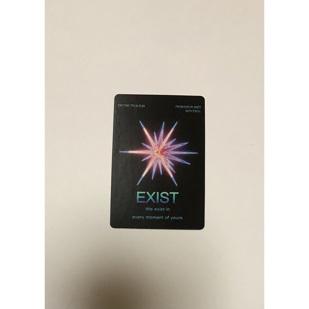 EXO ベッキョン フォトカード セット EXIST ⑥ エンタメ/ホビーのタレントグッズ(アイドルグッズ)の商品写真