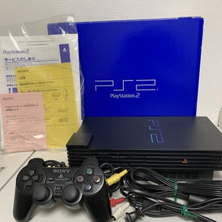 プレイステーション2(PlayStation2)のSONY PS2 プレステ2 プレイステーション2 SCPH-30000 黒(家庭用ゲーム機本体)