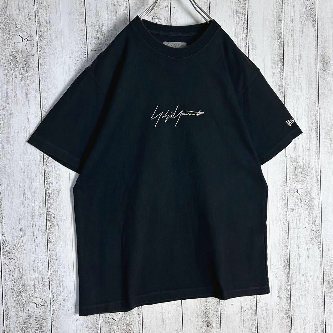 【人気デザイン】ヨウジヤマモト×ニューエラ☆センター刺繍Tシャツ コラボ 即完売 【人気デザイン】ヨウジヤマモト×ニューエラ☆センター刺繍Tシャツ コラボ 即完売